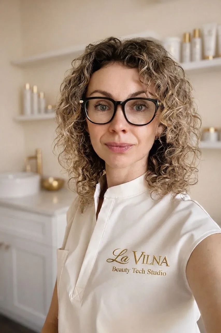 Yana Krotova, founder of La Vilna Beauty Tech Studio