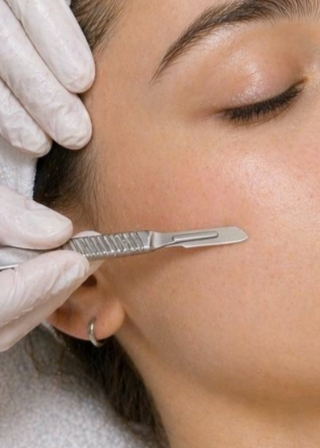 Dermaplaning treatment