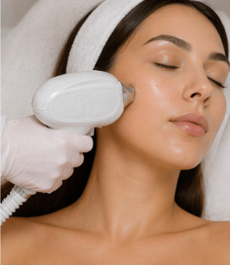 Full face laser hair removal